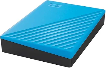 Amazon.com: WD 4TB My Passport, Portable External Hard Drive, Blue